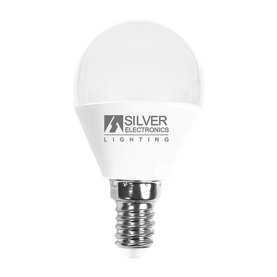 Silver Electronics Spherical LED Bulb 7W E14 5000K