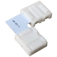 Conector L4 pins 12V-24V  para tira  RGB  10 mm(pack 5 udes) | Silver Sanz