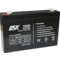 Batterie scellée au plomb DSK AGM VRLA 6V 7Ah | Silver Sanz
