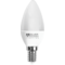 Silver Electronics Bombilla LED Vela 7W E14 3000K | Silver Sanz