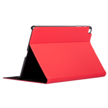 Silver HT Funda BookCase Wave para Samsung TAB A 2019 10'1 pulgadas (T510/T515) Rojo