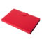 Silver HT Case pour Samsung TAB A 2019 (T510 / T515) Rouge avec clavier Bluetooth | Silver Sanz