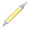 LEDECO linear lamp R7s 1050lm 8W 5000K 360º 118x18mm 15,000h | Silver Sanz