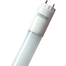 Tube LEDECO T8 1500mm 2400lm 23W 4000K 25 000h verre opale | Silver Sanz