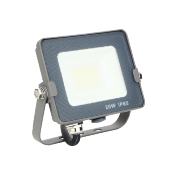 FORGE+ Proyector IP65 20W 3000K | Silver Sanz