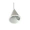 Suspension Sirga Blanco | Silver Sanz