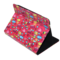 Silver HT Universal Stamped Case for Tablets from 9 to 11 inches Cool Ice Pop Metal Red white dots | Silver Sanz