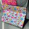 Silver HT Universal Stamped Case for Tablets from 9 to 11 inches Cool Ice Pop Metal Red white dots | Silver Sanz