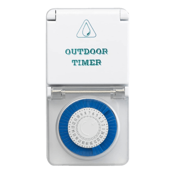 Programmateur analogique 24hrs IP44 | Silver Sanz