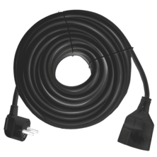 Silver Electronics Prolongador 5m negro | Silver Sanz