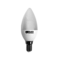 LED Vela regulable 5W E14 3000K | Silver Sanz