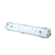IP65 screen for 2x1200mm LED tube without reac | Silver Sanz