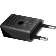 Fiche Droite M D4mm 10A 250V Noir | Silver Sanz