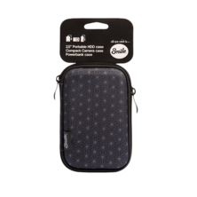 Smile Funda de transporte para Disco Duro de 2,5 pulgadas Black Geometric