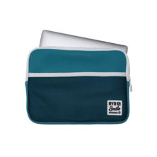 Smile - Neoprene Sleeve Laptop / Tablet Case 13" - 14" FITNESS Turquoise
