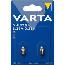 BLx2 Ampoule 2,25V 0,2A VARTA Argon | Silver Sanz