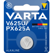 Pile bouton alcaline Varta V625U 1,5V