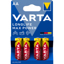 Varta Blister de 4 piles alcalines AA Max Tech 4706