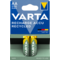 Batterie rechargeable VARTA Accu Recycled AA 2100mAh Ready To Use (blister 2 piles) | Silver Sanz