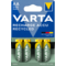 VARTA Pila recargable Accu Recycled AA 2100mAh Ready To Use (blíster 4 pilas) | Silver Sanz