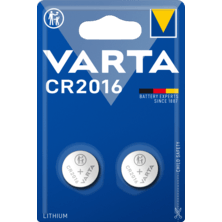 BLx2 CR-2016 VARTA Lithium 3V | Silver Sanz