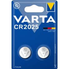 BLx2 CR-2025 VARTA Lithium 3V | Silver Sanz