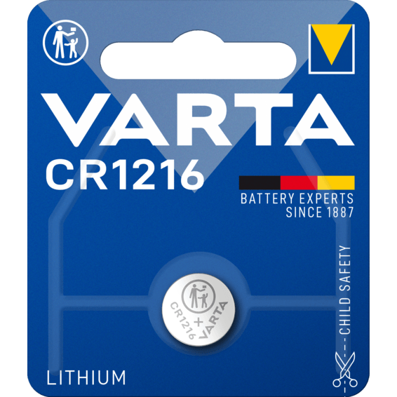 BLx1 CR-1216 VARTA Litio 3V | Silver Sanz