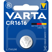 Battery Button CR-1616 Lithium 3V from Varta