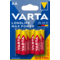 VARTA-Pile alcaline LongLife Max Power 4706 AA (Blister 4 piles + 2) | Silver Sanz
