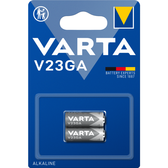 Varta Blister 2 alkaline batteries V23GA 12V