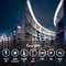 Bobine LED 50m 800lm 10,5W/m 6500K largeur 14mm coupe 1m IP65 230V 25 000h | Silver Sanz