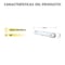 IP65 screen for 2x1500mm LED tube without reac | Silver Sanz