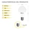 Silver Electronics Bombilla LED Estándar 7W E27 3000K | Silver Sanz