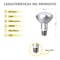Silver Electronics Bombilla LED Reflectora R90 12W E27 5000K | Silver Sanz
