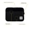 SMILE - Neoprene Sleeve Laptop / Tablet Case 13" -14" FITNESS Black | Silver Sanz