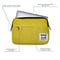 Smile - Funda Sleeve Portatil / Tablet Tarpaulin 13" y 14" AKIRA Yellow | Silver Sanz
