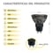 Silver Electronics Ampoule LED PRO + 5W GU10 230V 5000K Gris | Silver Sanz