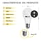 Ampoule LED standard Silver Electronics avec capteur jour / nuit 10W 5000K | Silver Sanz
