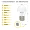 Ampoule à DEL sphérique Silver Electronics 7W E27 3000K | Silver Sanz