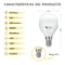 Silver Electronics Eco Spherical LED Bulb 5W E14 6000K | Silver Sanz