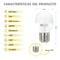 Silver Electronics LED Eco Spherical 5W E27 6000K | Silver Sanz