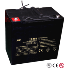Batería Plomo Gel Ciclo Profundo 12V 55Ah | Silver Sanz