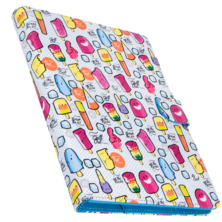 Cool Ice Pop Print Universal Case + MicroUSB keyboard (9 - 10,4 ")