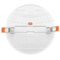 Downlight GORT 24W CCT corte ajustable 2160lm 3K-4K-6K 120º Ø225x36,77mm 25.000h circular empotrable blanco | Silver Sanz