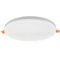 Downlight GORT 24W CCT corte ajustable 2160lm 3K-4K-6K 120º Ø225x36,77mm 25.000h circular empotrable blanco | Silver Sanz