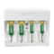 Chargeur universel Piles rechargeables AA, AAA, C, D et 9V (batterie non incluse) | Silver Sanz