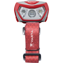Lampe de poche LED Sports de plein air H20 Pro Head Light Dimmable 200lm IPX4 3 AAA inclus | Silver Sanz