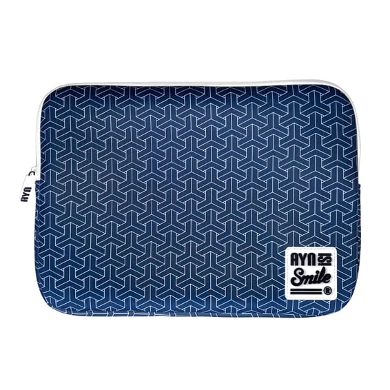 Laptop sleeve Kimono "13-14" Kumikikkou | Silver Sanz