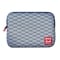 Laptop sleeve Kimono "13-14" Seigaiha | Silver Sanz