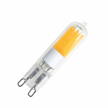 LEDECO bipin G9 596lm 4W 3000K 360º 60x15,12mm 15.000h 230V transparente | Silver Sanz